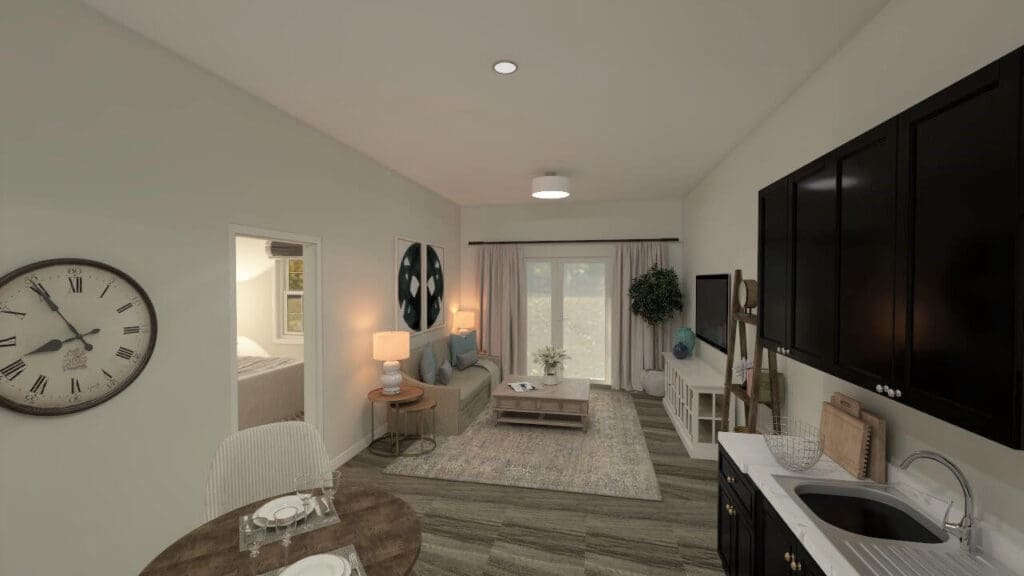 Rendering of Residents Room at Calumet Trace